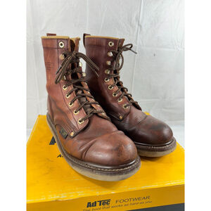AdTec Men's 1311 8" Work Boots redwood size 9.5 W